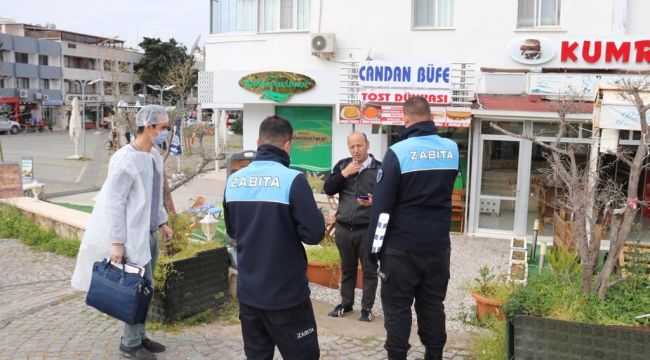 Çeşme’de coronavirüs için denetim seferberliği!