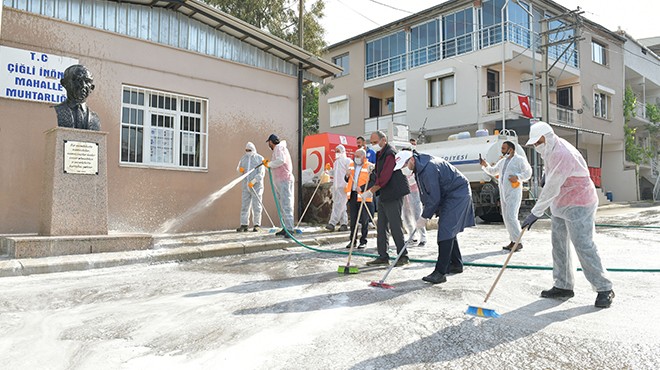 Çiğli’de dip bucak temizlik