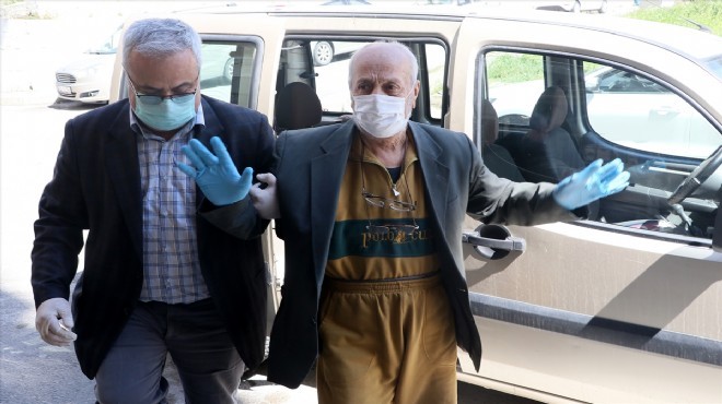 Hayatında ilk kez hastaneye yattı... 85 yaşında virüsü yenmeyi başardı