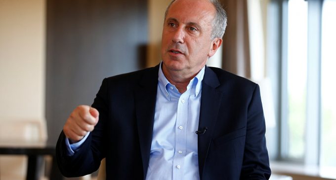 Muharrem İnce’de istifa tepkisi: Saray tiyatrosu