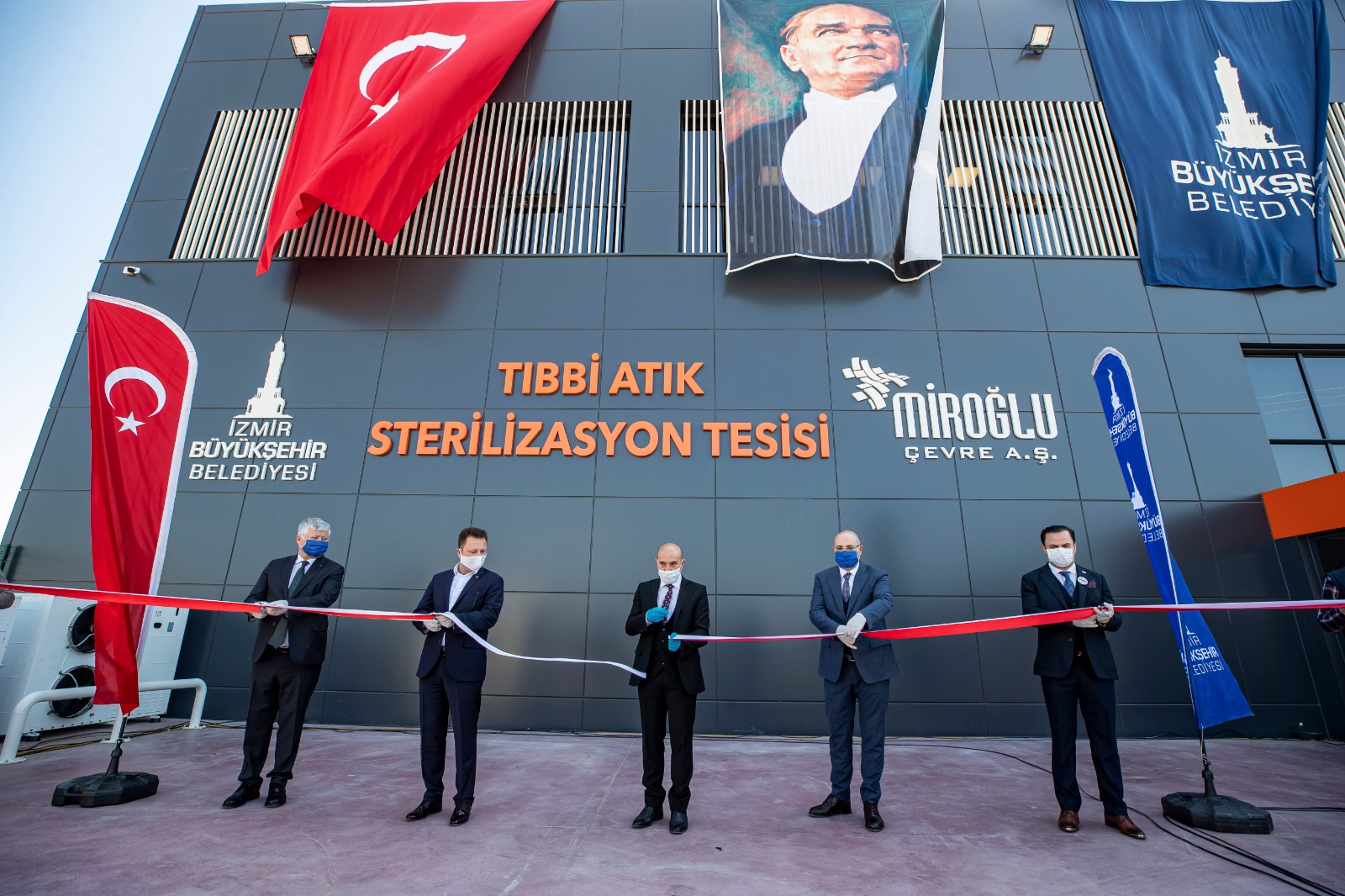 Büyükşehir'den tıbbı atıkların bertarafı için hızlı çözüm: Menemen'de tıbbi atık tesisi açıldı