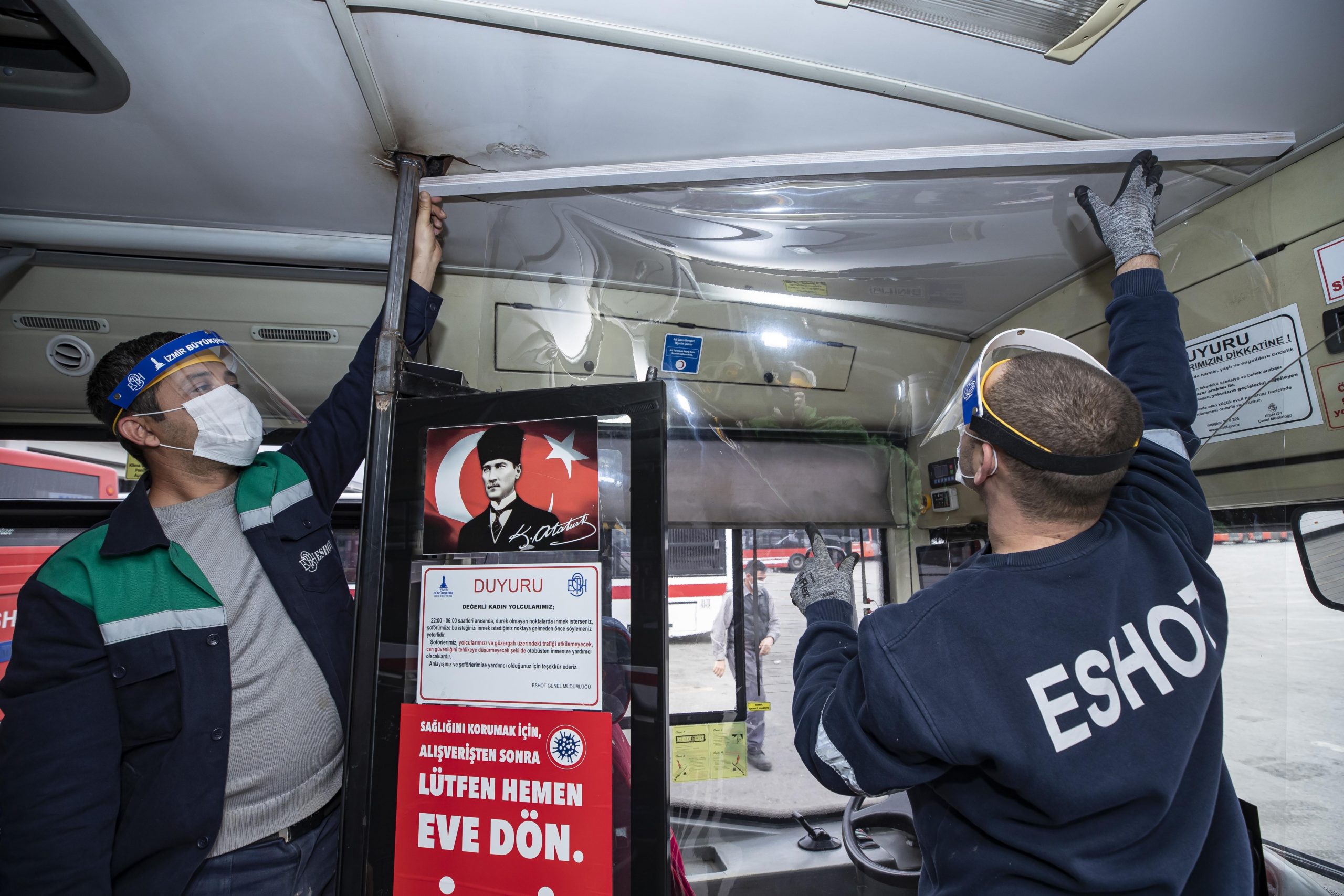 İzmir'de otobüs şoförlerine özel koruma