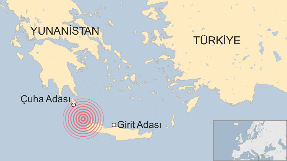 Girit Adası'ndaki deprem sonrası Ege kıyıları için tsunami uyarısı!