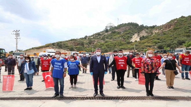 Başkan Sandal'dan 1 Mayıs mesajları!