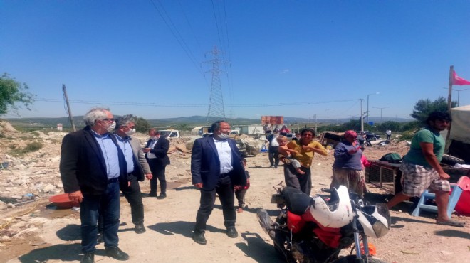 CHP'li Purçu Romanların çadır çilesine çare arıyor!