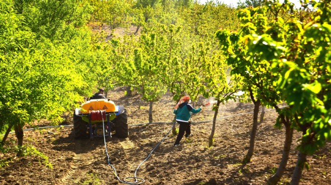 Bornova'da örnek dayanışma, yaşlı üreticinin imdadına belediye ekipleri yetişti