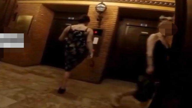 Tarihi Asansör'de tepki çeken hareket