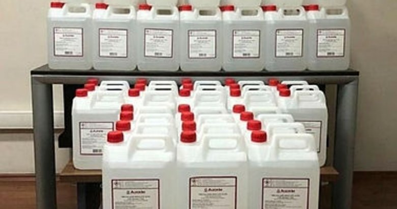 Tam 8 ton kaçak alkol. Zanlıların ikisi 18'den küçük