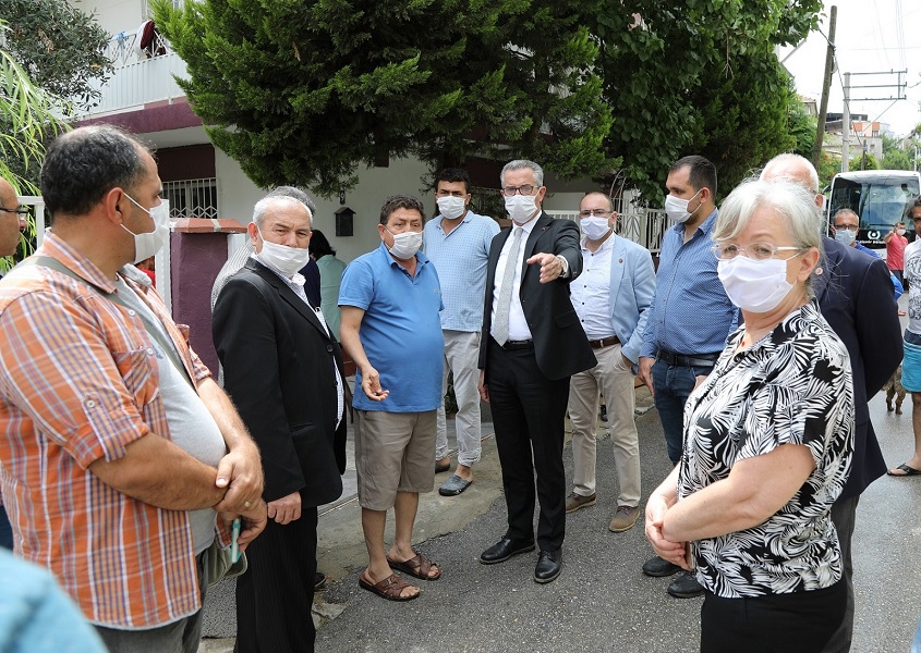 Gaziemir Belediyesi iş başında