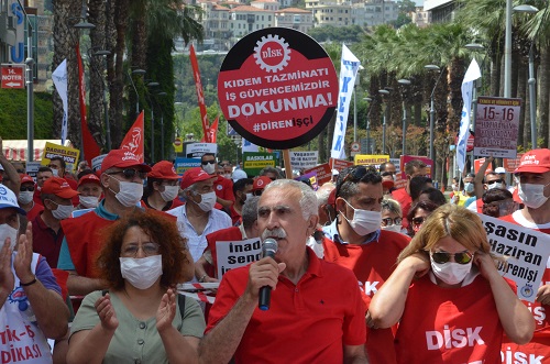DİSK İzmir'den hükümete 'Kıdem Tazminatı' çağrısı: Bu yanlıştan dönülmezse sokaklar işçilerin olacaktır!