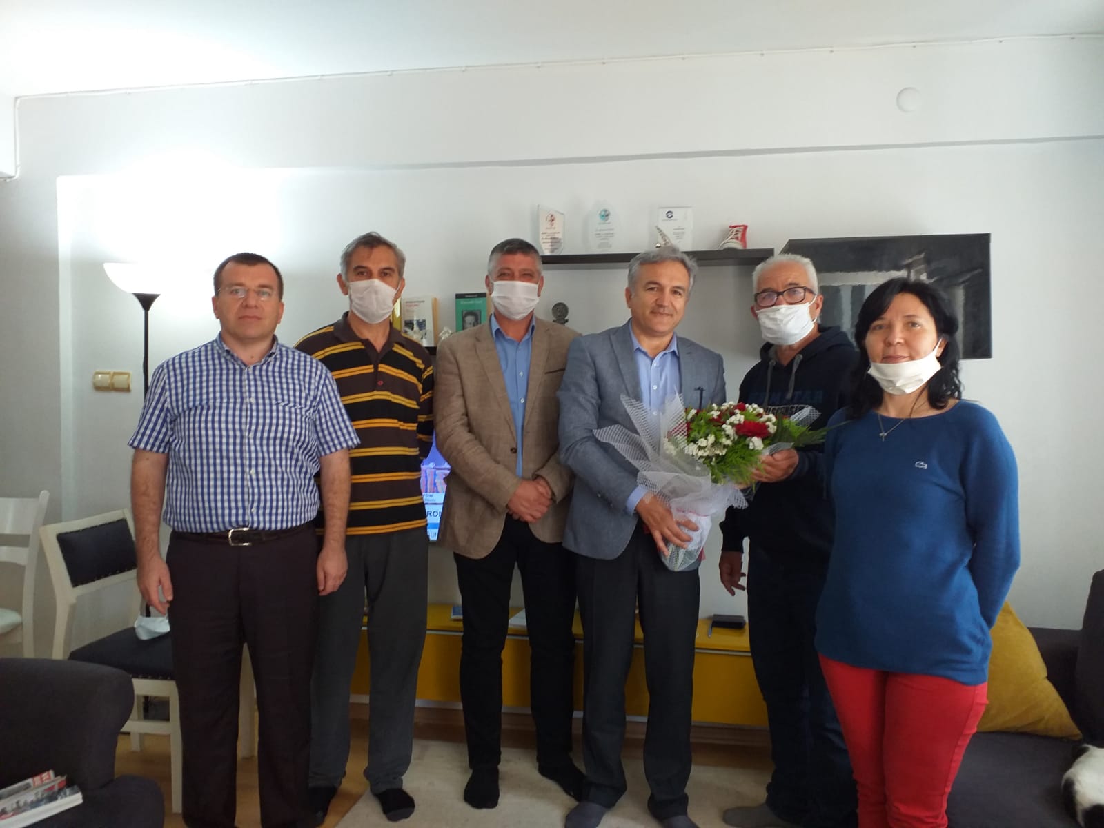 Gazeteci Oğuz’a özür ziyareti