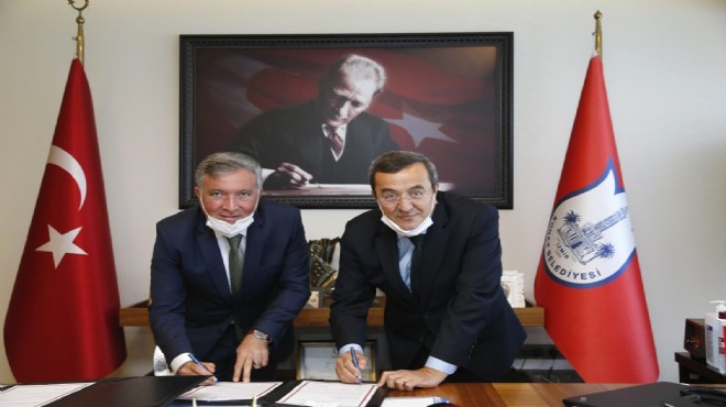 İmzalar atıldı: Konak'a bir kardeş daha!