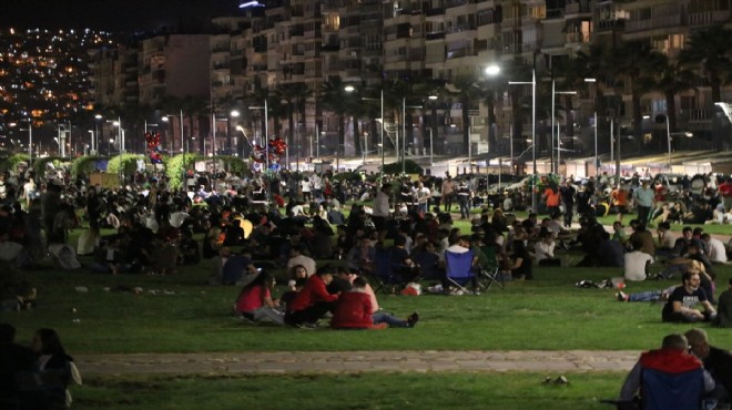 Kordon'da tedbirler unutuldu. Korkutan gece