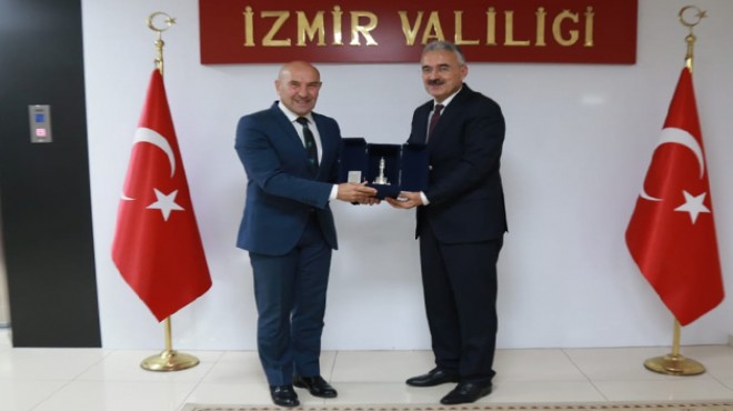 Soyer’den Ayyıldız’a veda ziyareti