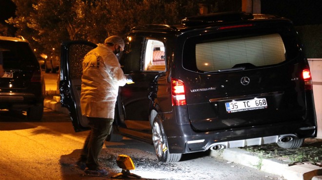 İzmir'de İHF başkanının aracına silahlı saldırı