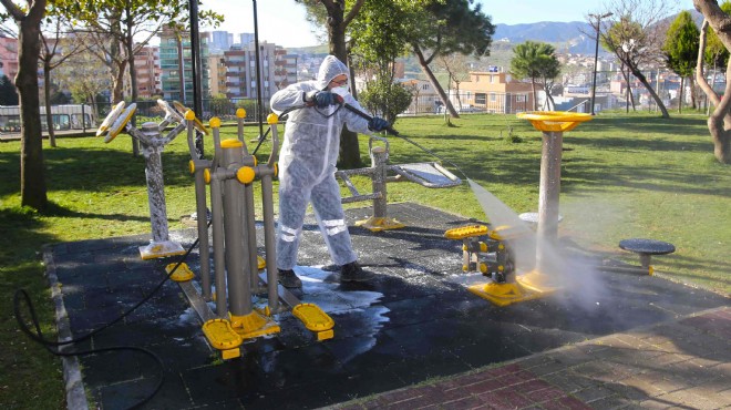 Karabağlar’ın parkları yaza hazır