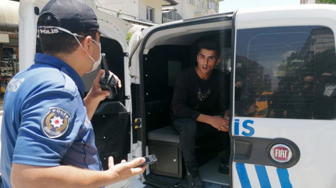 Maskesiz yakalandı, polise soyadını bilmediğini söyledi