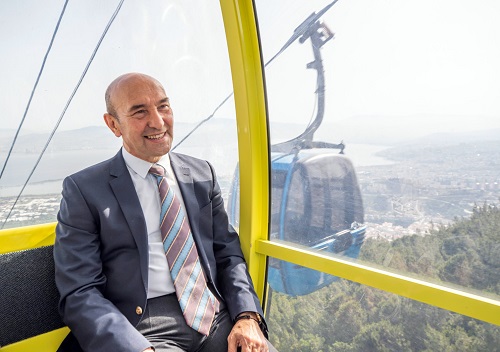 Başkan Soyer'den Teleferik çıkarması!