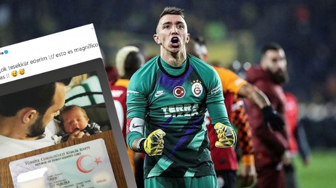 Çocuğuna kaleci Muslera'nın ismini verdi