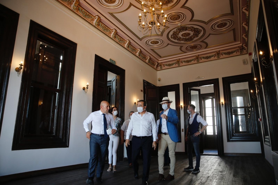 Tarihi konak için güç birliği. İzmir Alanyalı Konağı'na yeniden kavuşuyor.