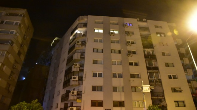 Deprem sırasında paniğe kapılıp, 7'nci kattan atladı!