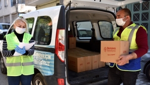 Bornova'da ihtiyaç sahiplerine tam destek