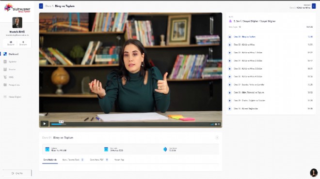 Bornova’da ilkokul öğrencilerine de uzaktan eğitim