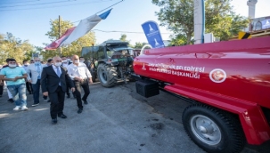 Büyükşehir'den orman köylülerine römork bağışı
