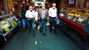 Büyükşehir'den Kemeraltı Havra Sokağı'nın sorunları için tarihi atak!