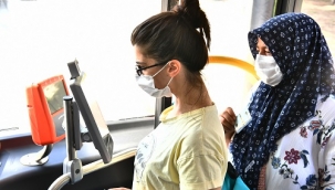 ESHOT'ta koronaya karşı yeni dönem! 'Virüssavar' İzmirlilerin hizmetinde