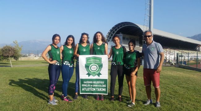 Gaziemir Atletizm Takımı Turnuvalara damga vurmaya devam ediyor