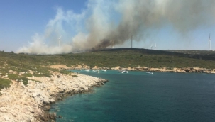 İzmir Seferihisar alevlere teslim!