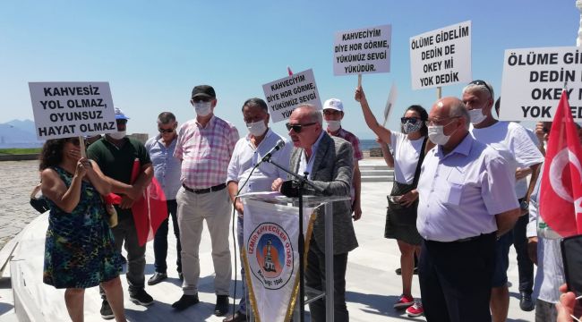 İzmir Kahveciler Esnaf Odası'ndan isyan: Kahvesiz yol, oyunsuz hayat olmaz!