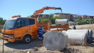 İZSU Yobaz Deresi için iş başında!
