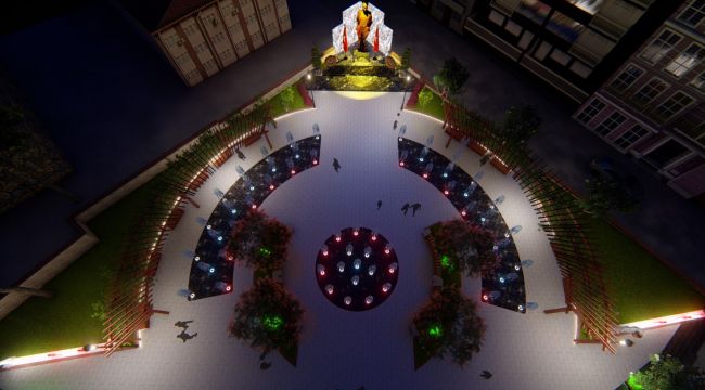 Kemalpaşa'da yeni meydan için çalışmalar başladı