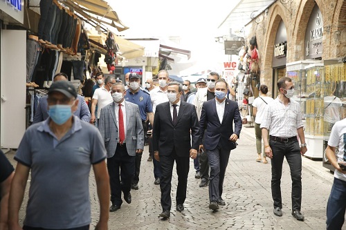 Konak’ta tam saha Covid-19 denetimi