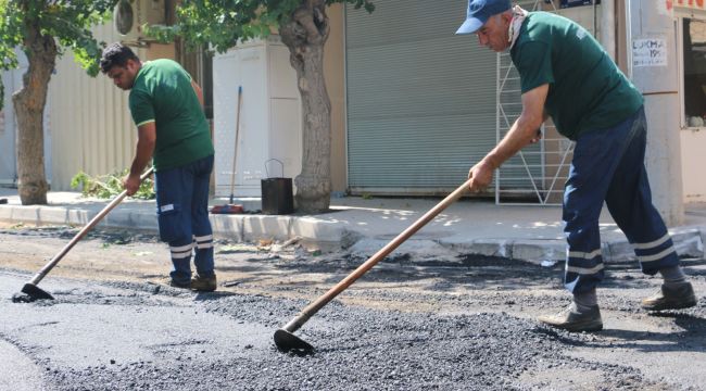 Konak'ta asfalt seferberliği. 7 ayda 3bin 800 ton