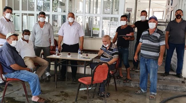 Küner köyü karantinadan çıktı. Vatandaşlar 'hayat normale döndü' pozu verdi!