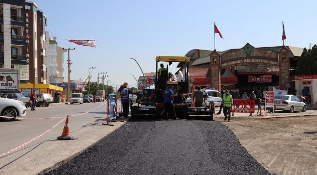 Menderes'in yollarına ince dokunuş