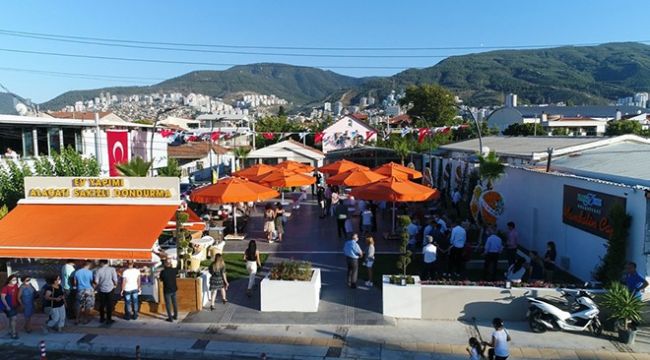 Belediye açtı, vatandaş akın etti. Mandalin Cafe'ye yoğun ilgi