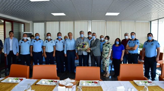 Narlıdere zabıtası 64. yılını kutladı