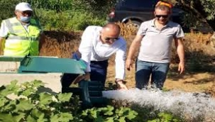 Ödemişli üreticiye :Aktaş’tan bereket aktı