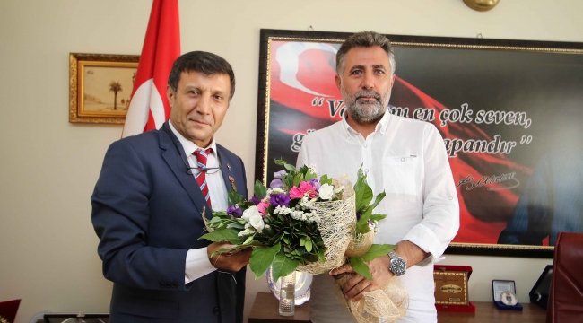 Başkan Sandal'dan gazilere ziyaret