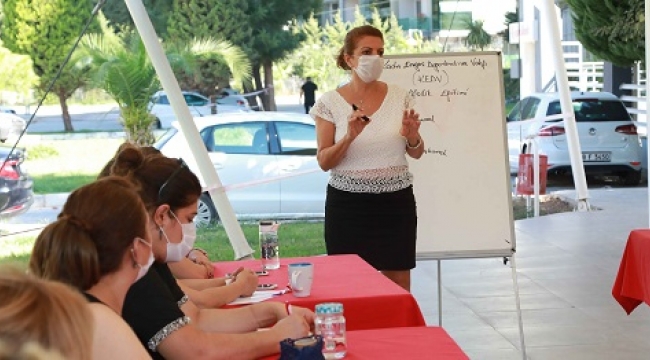 Bayraklı'da kadınlar 'mutfak' kuruyor