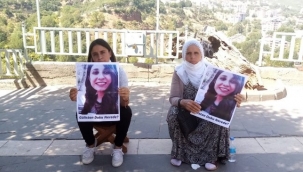 Gülistan Doku'nun ailesi oturma eylemine başladı