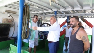 Güzelbahçeli Balıkçılar 'Vira Bismillah' dedi