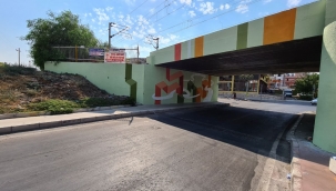 İzmir’de alt geçitlere renk geldi