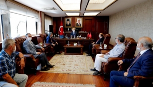 İzmir Medya Platformundan Vali Köşger’e ziyaret