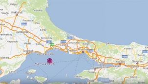 Marmara'da 4.2 büyüklüğünde deprem