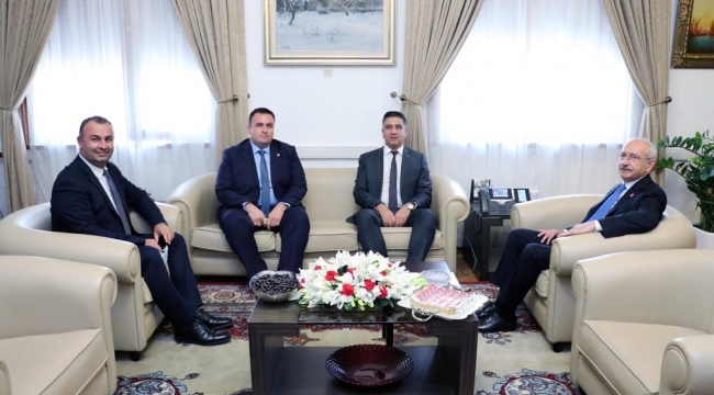 Başkan Kayalar Kılıçdaroğlu ile görüştü